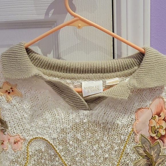 Needles & Yarn Cottagecore Sweater - Picture 4 of 16